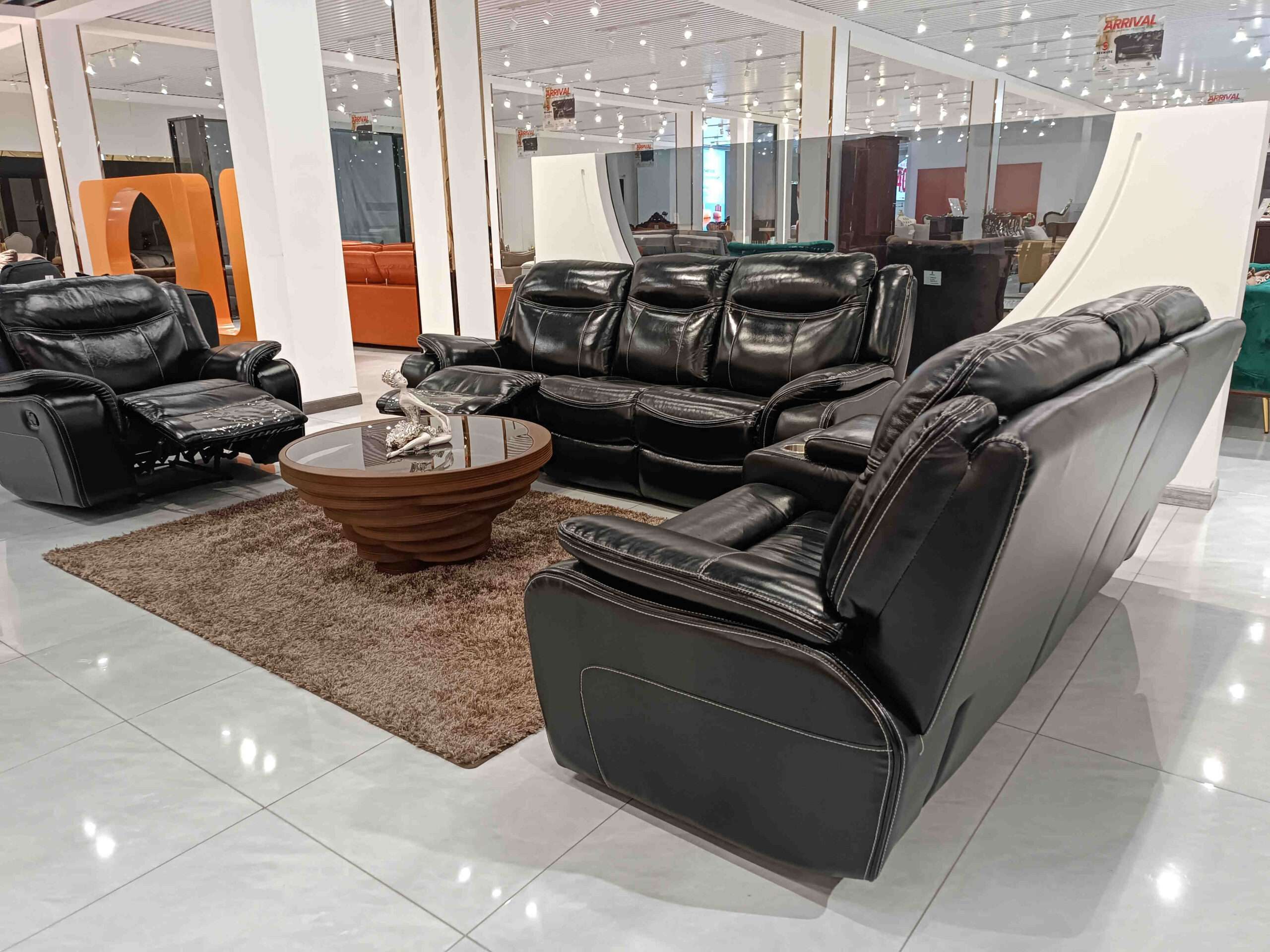 Leather-Soft Sofa (SZ012) 3 BEDMATE FURNITURE Leather-Soft Sofa (SZ012)