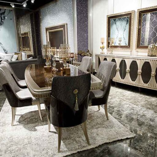 La Bianca Dining Table (DTW-107)