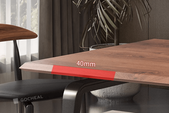 Leonardo Dining Table (DTW063) 6 BEDMATE FURNITURE Leonardo Dining Table (DTW063) - Image 4