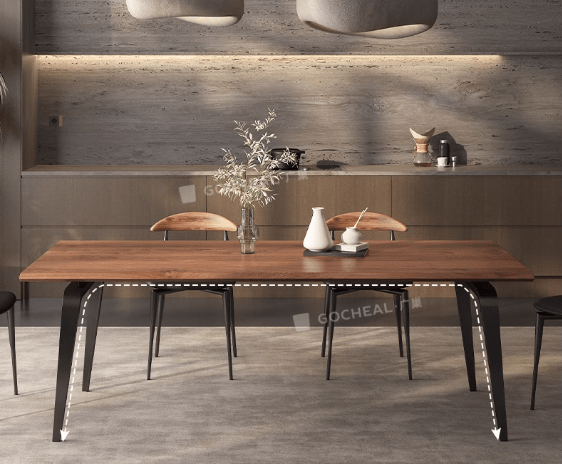 Leonardo Dining Table (DTW063) 3 BEDMATE FURNITURE Leonardo Dining Table