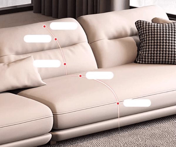 Sofa Leonardo (SB114) 6 BEDMATE FURNITURE Sofa Leonardo (SB114) - Image 4