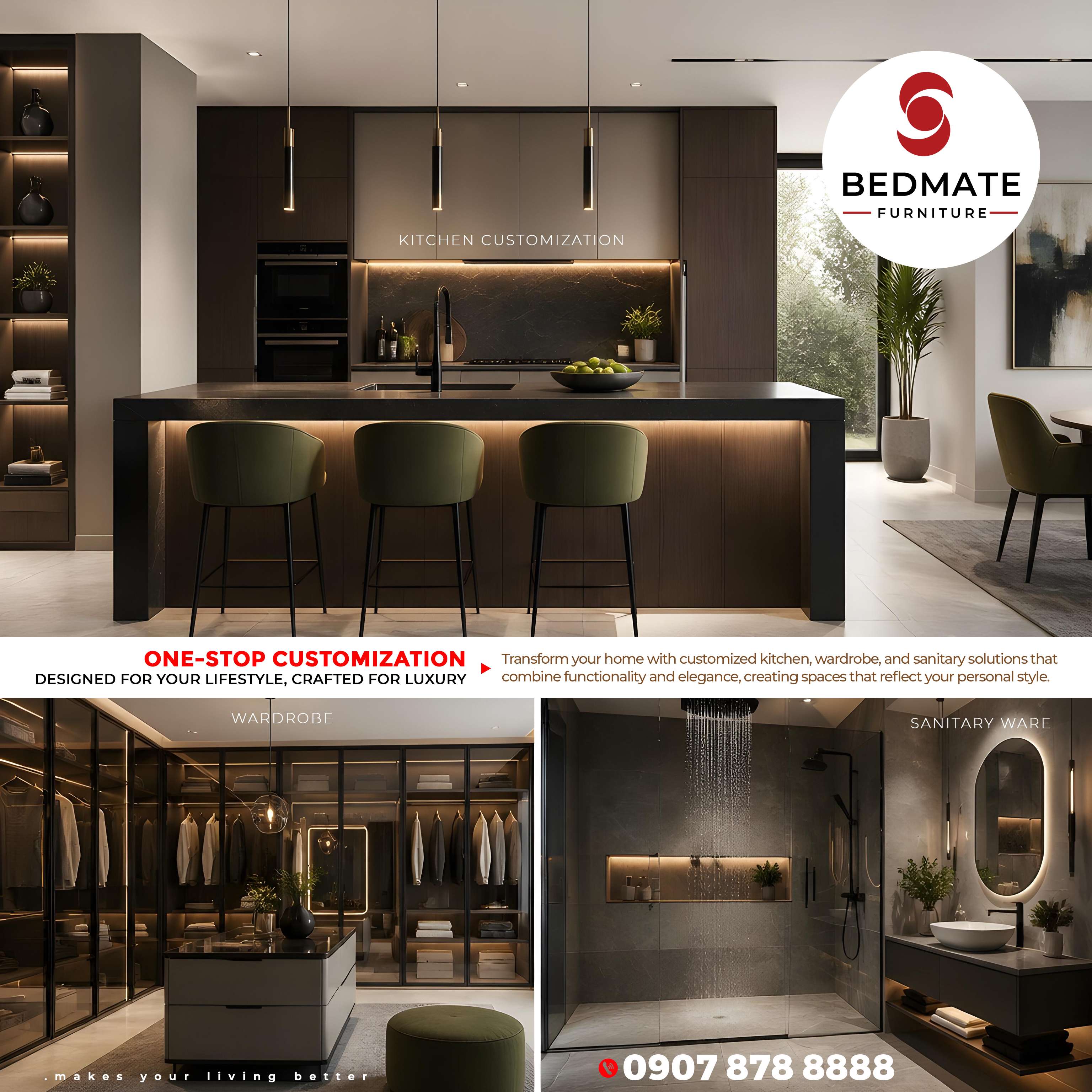 One Stop Customization Bed Bedmate Furniture 09Sep2026 BEDMATE FURNITURE Nigeria's #1 Furniture Company - For All Kinds of Quality, Bespoke & Exquisite Furniture